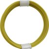 Donau Elektronik 110-3 Przewód linka 1 x 0.04 mm² żółty 10 m