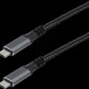 C531-1L USB 20 Gb/s cable, C connector, 100 W, 1 m