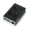 Obudowa do Raspberry Pi 4B - KKSB - czarno-srebrna