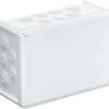 Cable junction box, 267 x 182 x 110 mm, no. of entries: 24, 35 mm², light gray, IP66, 2007125
