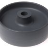 Kółko do wózka, Polipropylen, Szary, obc.: 125kg, śred.: 100mm, szer.: 35mm