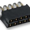 Wtyk PCB 10-pinowe raster: 2.54mm 2-rzędowe Samtec Montaż powierzchniowy