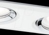 93675 Nova Plus flush mounted fixture, GU10, 2x 6 W, 4000 K, 30°, roun