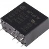 Przekaźnik mocy 24V dc SPDT RS PRO 530mW, montaż PCB 1100 Otwór przezierny