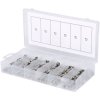KS Tools 970.0270 Glass Fuses Assortment, 5-30A, 120 Pcs