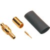 BKL 416502 MMCX Microminiature Connector Gold Plated Crimp Plug