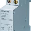 Przekaźnik mocy 230 V ac 4PST Siemens 16 A 6 W Szyna DIN Śruba