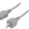 Kabel: 3X1,5Mm2, Cee 7/7 (E/F) Wtyk,Iec C19 Żeński, 3M, 16A Lt312+549 3X1.5...