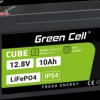 LFPGC12V10AH - CAV10 Lithium battery, LiFePO4, 12.8 V, 10 Ah