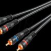 50032 2x HQ RCA/RCA plug, 1.5 m