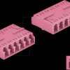 87928 FO coupling LC / LC Hexaplex, violet