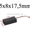 Szczotki węglowe 5x8x17,5mm ( 2szt)