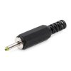Wtyk zasilający DC 0,7/2,5/9 mm prosty, na kabel (rozbieralny)