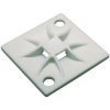 Mounting base, for screw fastening, PA, natural, (L x W x H) 20 x 20 x 3.7 mm, 151-10901