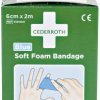 Bandaż 2 mx 6 cm Bandaż CEDERROTH 1009711