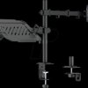 BP0220 DUAL-Monitor Halter, 1 Display 27