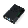 Obudowa do Raspberry Pi 4B - ABS - czarna - LT-4A01