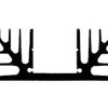 L.D.S. KOLELEMENT 75mm 2 x TO3 Heatsink for Optimal Thermal Management