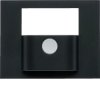 KNX e/s K.x Płytka czołowa do modułu czujnika ruchu KNX, antracyt, mat 80960475