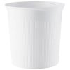 HAN 18148-912 Re-LOOP Waste Paper Basket 13L White Recycled Plastic