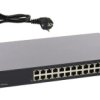 Gigabitowy switch PoE 24-portowy SFG124 do 24 kamer IP