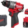 Wiertarko wkrętarka akumulatorowa ZESTAW - M12 FUEL FPD2-202X MILWAUKEE