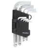 Velleman Ballpoint hex key wrench set - 9 pcs