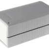 Obudowa urządzeń elektronicznych IP54, ABS, Szary, 190 x 100 x 80mm, RS PRO