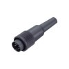 Binder 99-0605-00-03 Male 4-6mm Cable Mnt 3 Pin with Solder Termination