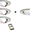 Oświetlenie wewnętrzne LED Paulmann 4064161325804 Zestaw 4-elementowy 20.8 W 400 lm
