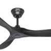 CasaFan ECO GENUINO 152 MS-MS Wentylator sufitowy 16.6 W (Ø x W) 1520 mm x 285 mm czarny (matowy) pilot zdalnego sterowa