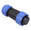 9 Pin Waterproof W21 Female Plug Cable Connector IP68
