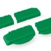 Hinge, ABS, (L x W x H) 100 x 27 x 48.3 mm, green, for B 233012/B 273612, 96930009