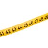 Oznacznik przewodów OZ-1/41-50 żółty E04ZP-01020201500 /100szt./