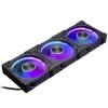 Phanteks D30 PWM Reverse Airflow D-RGB Wentylator do obudowy PC czarny (S x W x G) 120 x 120 x 30 mm