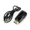 Konwerter HDMI do VGA HD31B + audio