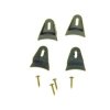 Uchwyty-zacisk maskownicy głośnika-GRILL kpl (4szt+śr) / 4505