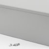 Aluminum enclosure, (L x W x H) 305 x 178 x 102 mm, gray (RAL 7046), IP32, 1411X