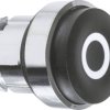 Schneider Electric ZB4BL232 ZB4BL232 Element czołowy dla przycisku resetowalny (Ø) 22 mm O chrom, czarny 1 szt.