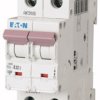 Wyłącznik miniaturowy xPole, Typ B, 2-biegunowy, 32A, 400V ac, 48 V dc, Eaton, PXL 10 kA