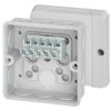 Puszka Instalacyjna De 9325 Z Z Zaciskami 88X88x50mm Hermetyczna Ip55 Szara...