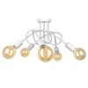 Lampa sufitowa nowoczesna 5xE27 RUMBA WHITE