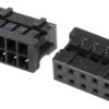 Osłona złącza 10-pinowe Żeńskie 2-rzędowe raster: 2 mm Hirose Kabel DF11 Prosty Seria DF11