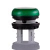 Światło kontrolne – reflektor, seria: M22, kolor: Zielony, otwór: 22.5mm, IP66, IP67, IP69, Montaż wpuszczany