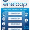 4 x akumulatorki Sanyo Eneloop R03 AAA Ni-MH 800mAh