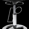 SU49 G20 Topstar Sitness® Bob basic stool, black