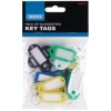 Draper 03375 Assorted Key Tags (Pack of 20) - Various Colours - 03375