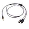 Kabel Jack 3,5-2Rca Slim Jkr52 1M Vitalco