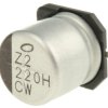 Kondensator 220μF 50V dc SMD Nichicon 10 (Dia.) x 10mm