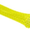 Oplot poliestrowy 4/8 mm, żółty neonowy, 1mb